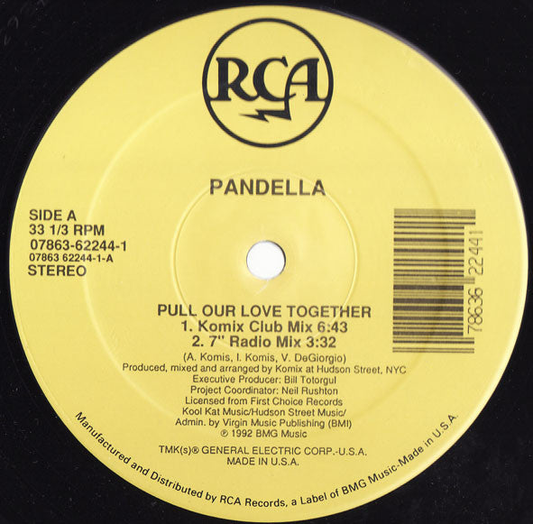 Pandella : Pull Our Love Together (12")