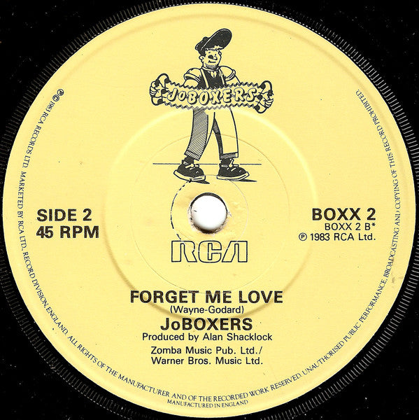 JoBoxers : Just Got Lucky (7", Single)