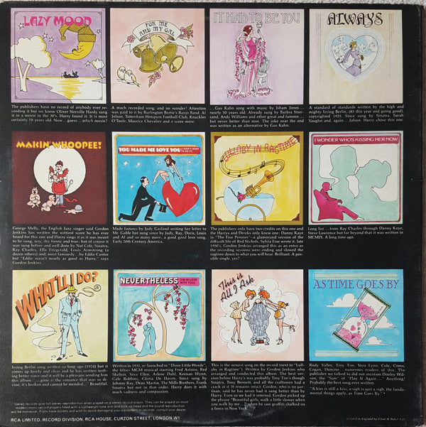 Harry Nilsson : A Little Touch Of Schmilsson In The Night (LP, Album, Gat)