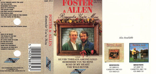 Foster & Allen : Remember You're Mine (Cass, Album, Comp)