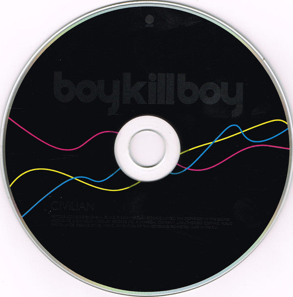 Boy Kill Boy : Civilian (CD, Album)