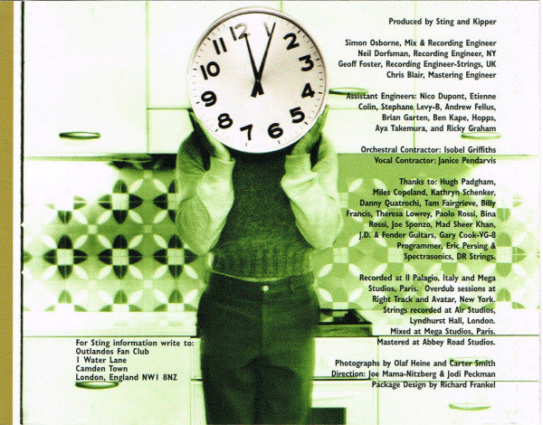 Sting : Brand New Day (CD, Album, Enh)