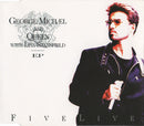 George Michael And Queen With Lisa Stansfield : Five Live (CD, EP)