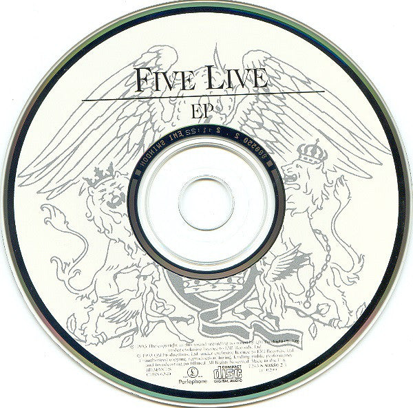 George Michael And Queen With Lisa Stansfield : Five Live (CD, EP)