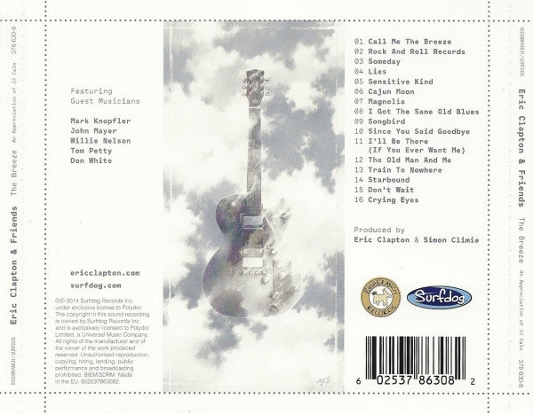 Eric Clapton & Friends : The Breeze (An Appreciation Of JJ Cale) (CD, Album)