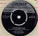 Louis Armstrong And The All Stars* : Hello, Dolly! (7", Single)