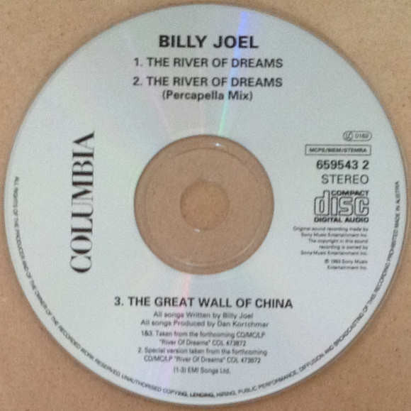 Billy Joel : The River Of Dreams (CD, Single)