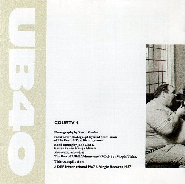 UB40 : The Best Of UB40 - Volume 1 (CD, Comp)