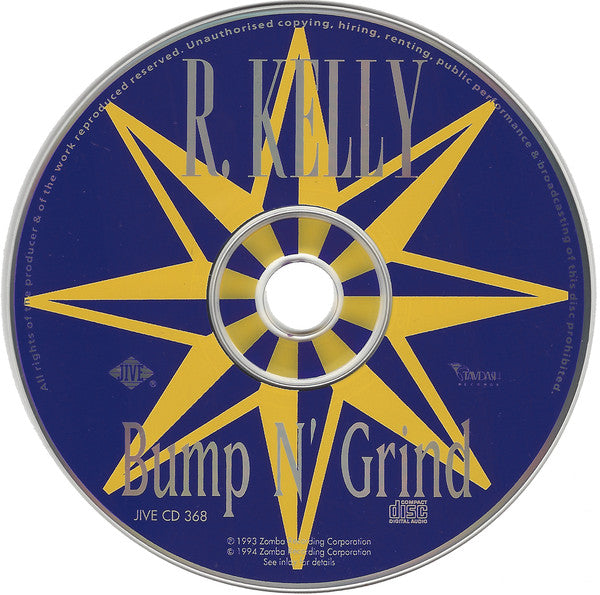 R. Kelly : Bump N' Grind (CD, Single)