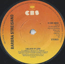 Barbra Streisand : Love Theme From "A Star Is Born" (Evergreen) (7", Single, Sol)