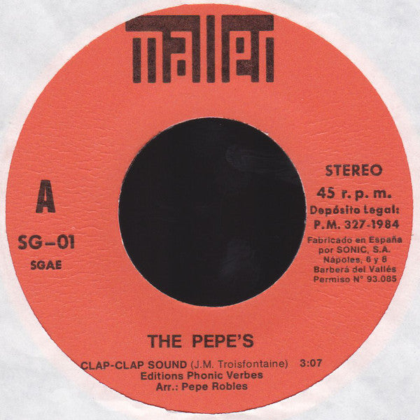 The Pepe's : Clap-Clap Sound (7", Single)