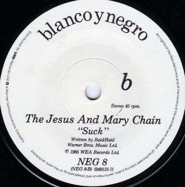 The Jesus And Mary Chain : Never Understand (7", Single, PRS)