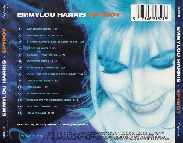Emmylou Harris : Spyboy (CD, Album)