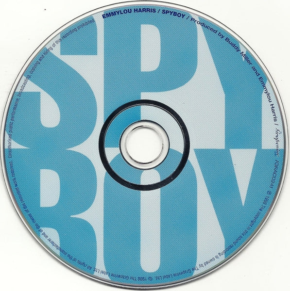 Emmylou Harris : Spyboy (CD, Album)