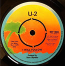 U2 : I Will Follow (7", Single)