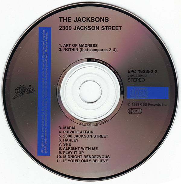 The Jacksons : 2300 Jackson Street (CD, Album)