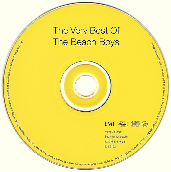 The Beach Boys : The Very Best Of The Beach Boys (CD, Comp, Mono, RM)