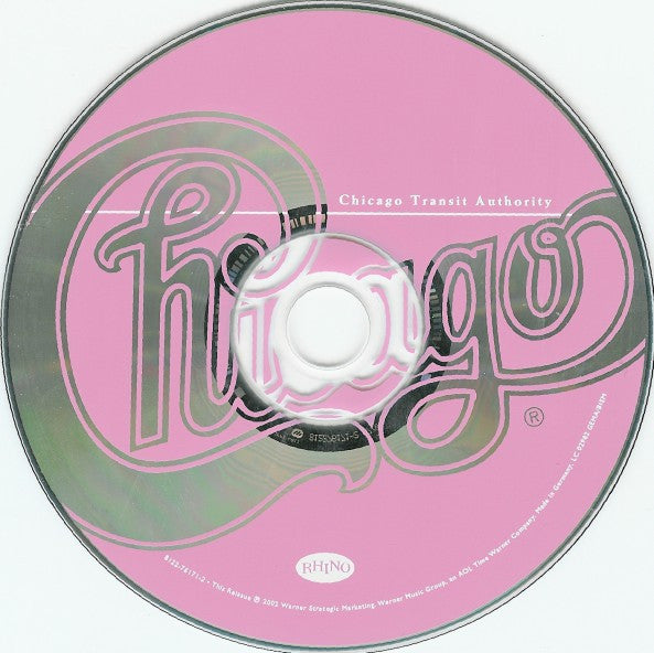 Chicago (2) : Chicago Transit Authority (CD, Album, RE, RM, Jew)
