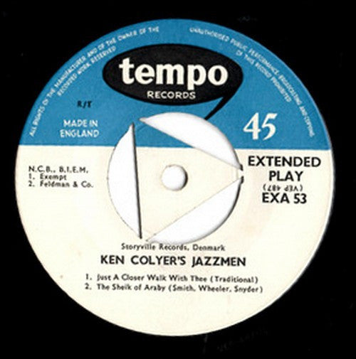 Ken Colyer's Jazzmen : Ken Colyer's Jazzmen (7", EP)