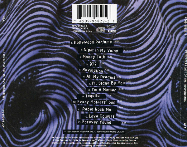 The Pretenders : Last Of The Independents (CD, Album)