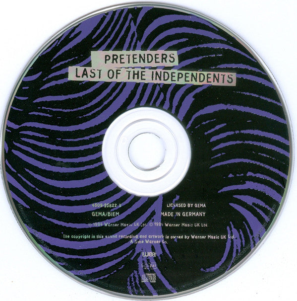 The Pretenders : Last Of The Independents (CD, Album)