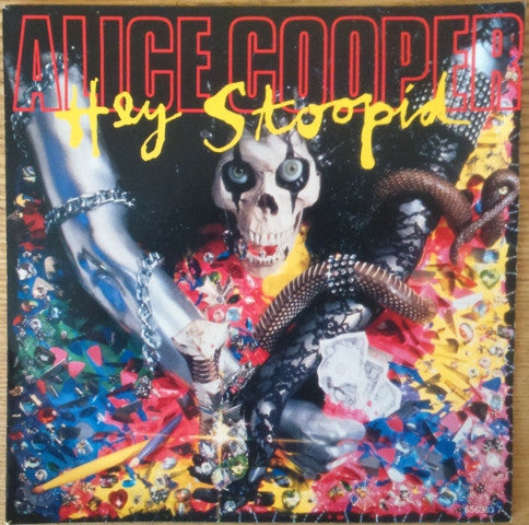 Alice Cooper (2) : Hey Stoopid (7", Single, Sof)