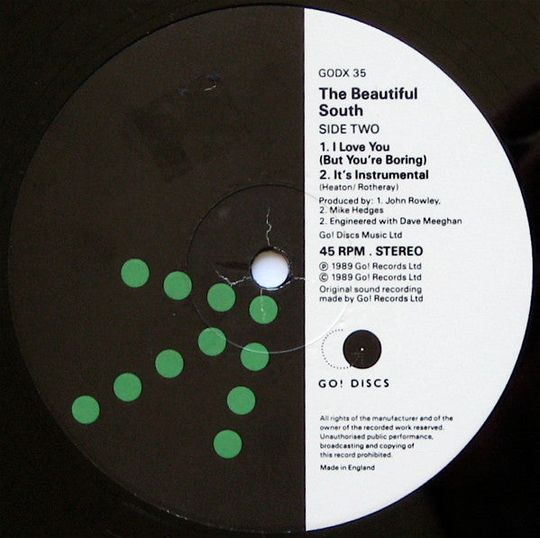 The Beautiful South : You Keep It All In (12", Single)