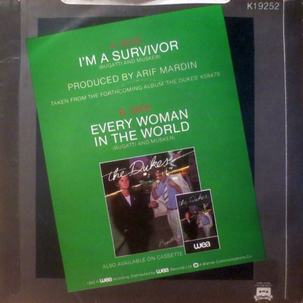 The Dukes (13) : I'm A Survivor (7", Single)