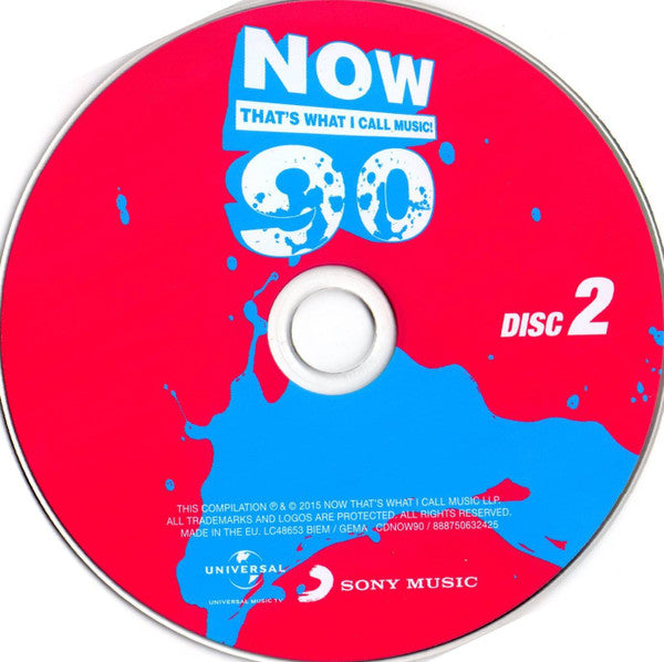 Various : Now That's What I Call Music! 90 (2xCD, Comp)