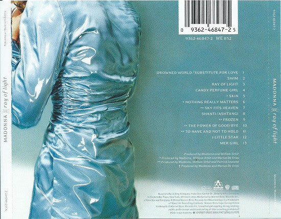 Madonna : Ray Of Light (CD, Album, PMD)