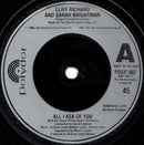 Cliff Richard, Sarah Brightman : All I Ask Of You (7", Single, Sil)