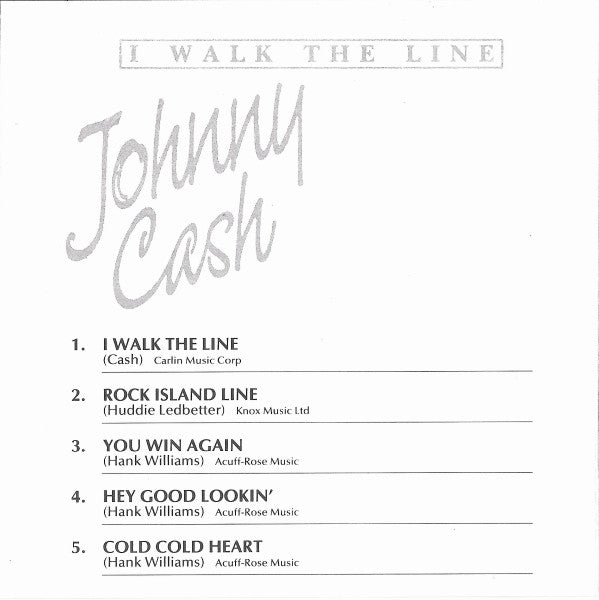 Johnny Cash : I Walk The Line (CD, Comp)
