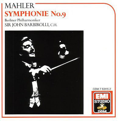 Gustav Mahler : Berliner Philharmoniker, Sir John Barbirolli : Symphonie No.9 (CD, Album, RE, RM)