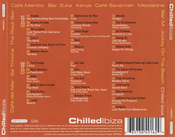 Various : Chilled Ibiza (2xCD, Mixed)