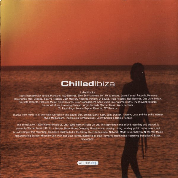 Various : Chilled Ibiza (2xCD, Mixed)