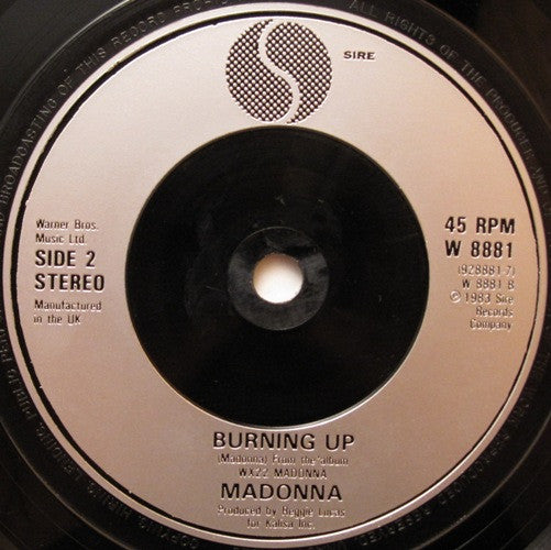 Madonna : Angel (7", Single, Sil)