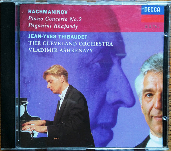 Sergei Vasilyevich Rachmaninoff - Jean-Yves Thibaudet, The Cleveland Orchestra, Vladimir Ashkenazy : Piano Concerto No. 2 / Paganini Rhapsody  (CD, Album)