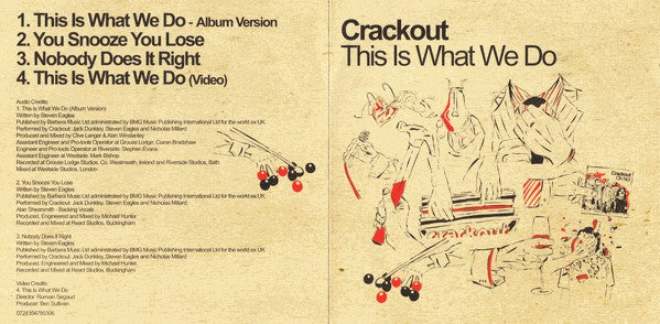 Crackout : This Is What We Do (CD, Single, CD2)