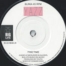 Yazz : Fine Time (7", Single)