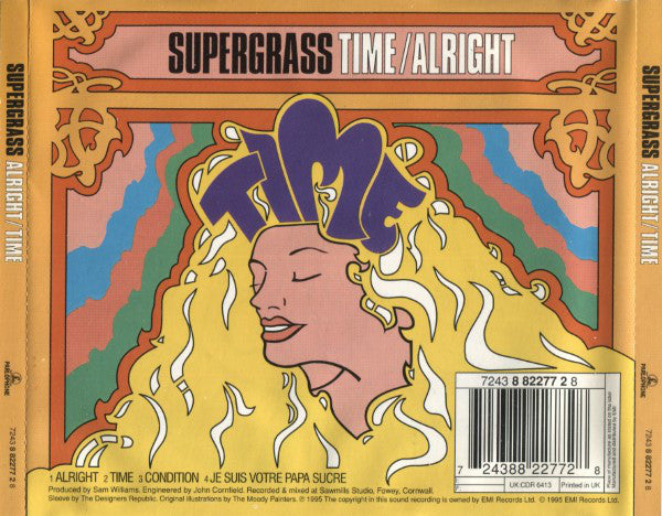 Supergrass : Alright / Time (CD, Single)