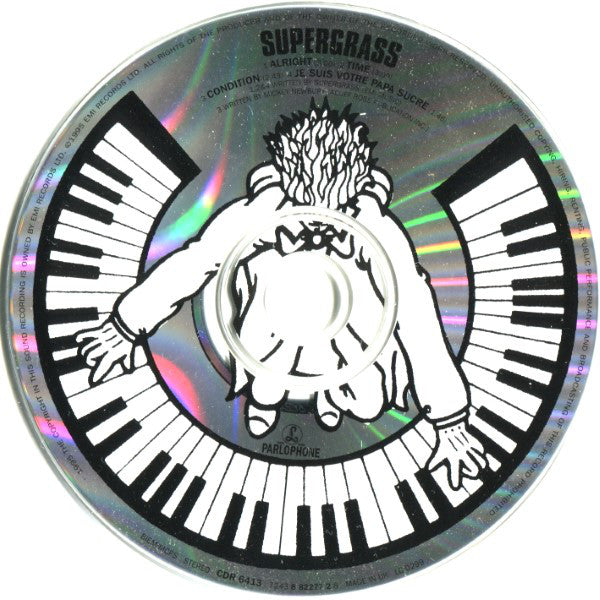 Supergrass : Alright / Time (CD, Single)