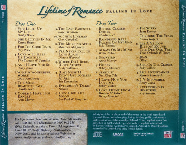 Various : Lifetime Of Romance - Falling In Love (2xCD, Comp)