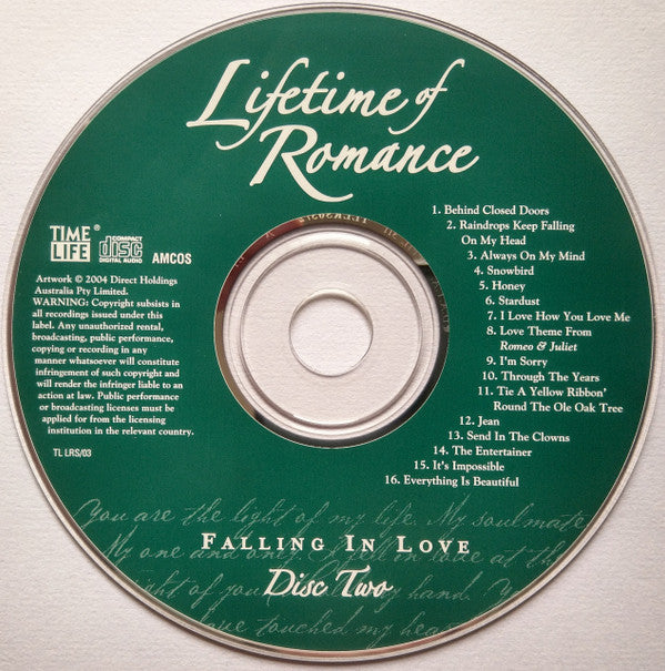 Various : Lifetime Of Romance - Falling In Love (2xCD, Comp)