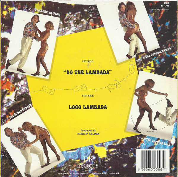 The Enrico Valdez Orchestra : Do The Lambada (7", Single)