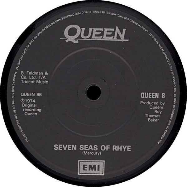 Queen : Friends Will Be Friends (7", Single, Car)
