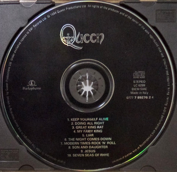 Queen : Queen (CD, Album, RE, RM)