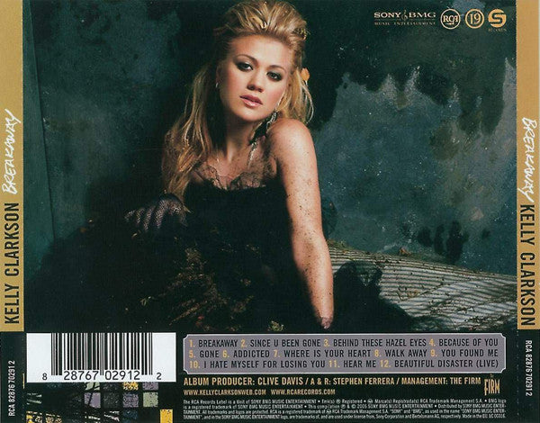 Kelly Clarkson : Breakaway (CD, Album, RP)