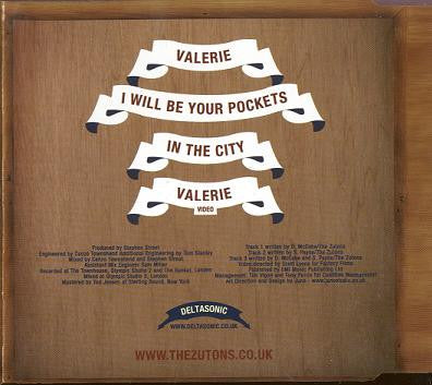 The Zutons : Valerie (CD, Single, Enh)