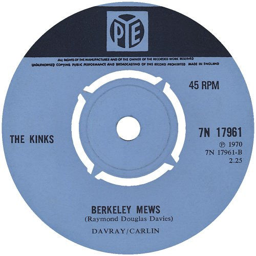 The Kinks : Lola (7", Single, Pus)