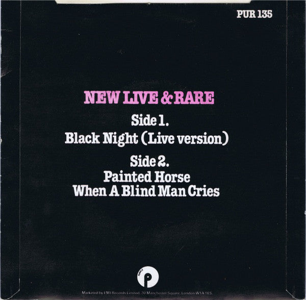 Deep Purple : New Live & Rare (7", EP, 4-P)